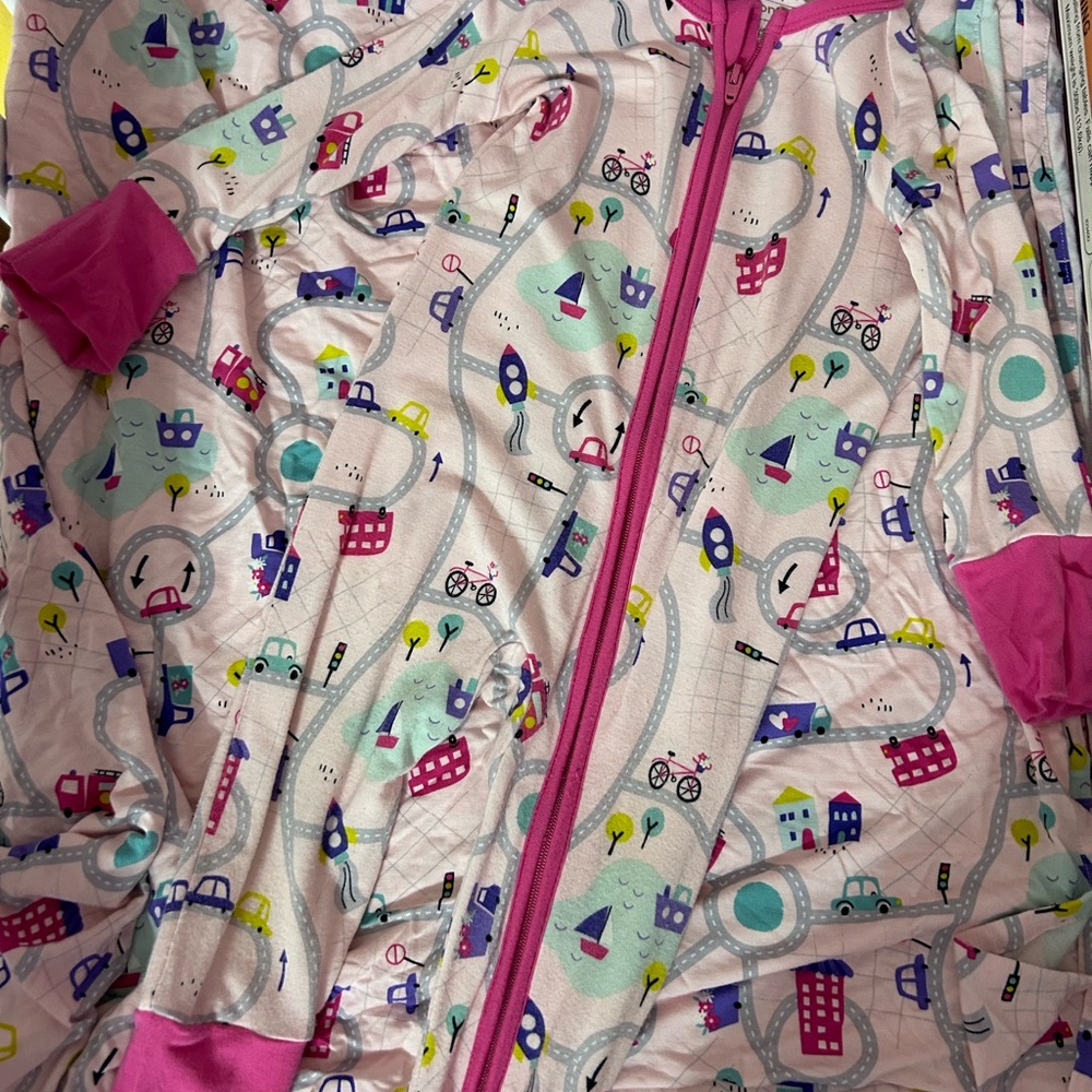 Little sleepies 3-6 zippy and swaddle